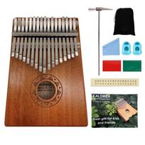 21 natos Wensheng nykščio pianinas, 17 natų kalimba, muzikos instrumentas. gray