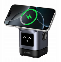 Bevielis įkroviklis UGREEN 2-in-1 Magnetic Wireless Charger