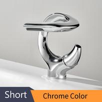 Basin Faucet Brass Bathroom Faucet Mixer Tap Black/Gold Wash basin Faucet Single Handle Hot and Cold Lavotory Faucet 855980
