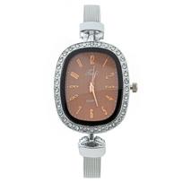 Women Fashion Leather Watch One Size kava