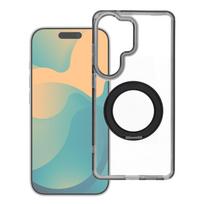 Samsung A37 Case with Circle Stand, MagSafe compatible, black
