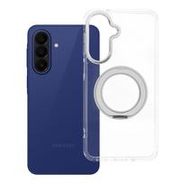 Transparent MagSafe-compatible case with ring stand for Samsung A27