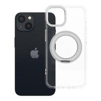 IPhone 13 Case with Circular Stand, MagSafe compatible, transparent frame