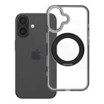 IPhone 16 Case with Circular Stand, MagSafe Compatible, Black