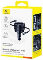 Baseus Enjoyment Max 60W USB-C + Lightning cables, Black