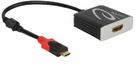 Delock USB-C to HDMI Adapter 4K 60Hz 0.2m Black