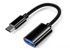 OEM GoodBuy Adapter USB-A to Type-C 3.0 OTG Connection Black ()