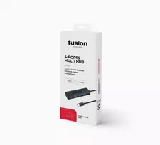 Fusion Accessories Fusion USB-C to 4 x USB 3.0 splitter 5Gbps black (EU Blister)