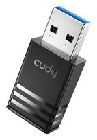 Cudy AX900 Dual-Band Wi-Fi 6 USB Adapter, WU900 1.0 WLAN 600Mbit/s