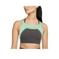 Nike Low Support Compression Sports Bra Women Underwear Gray-Green DM0646-254 XS