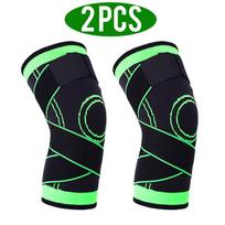 2 PCS Knee Pads Braces Athletic Support Kneepad Men and Women for Protector Fitness Compression Sleeve S