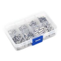 600pcs/set Wire End Ferrules Set Uninsulated Cable Sleeves for Wire Connection 1