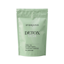 Everjuno Detox Tea kepenims ir virškinimui, 56 g.