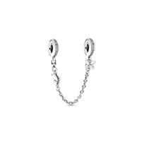 Pandora Butterfly Chain Pendant Unisex Jewelry Silver 797865CZ Box