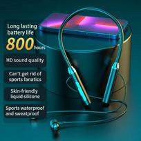 New Sport Neckband Earphone Wireless Headphone audífonos bluetooth inalámbrico Gaming LED Display ear buds for huawei
