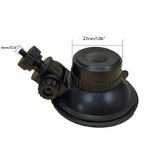 Car Camera Navigation Mount, Adjustable Anti-Shake Suction Cup Holder for Car Glass, One Black Portable Waterproof Electronic Device Holder juoda