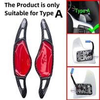 Car Steering Wheel Paddle Shift For BMW 1/2/3/5/6/7 Series GC GT Touring F40 F44 F90 G01 G02 G20 G21 G30 G31 G32 G11 G12 XDRIVE For Type A  Carbon
