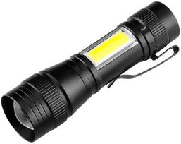 Neo Tools Įkraunama XPE+COB žibintuvėlis su šonine lempa