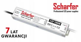 Prescot Prescot Scharfer SCH-100-12 LED hermetiškas maitinimo šaltinis 12V 100W baltas
