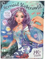 Top Model lipdukų knyga "Mermaid 2025"