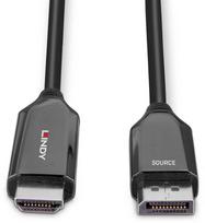 Adapteris - LINDY Aktyvus DisplayPort į HDMI 4K120Hz 2 m Adapteris 7680x4320@60Hz