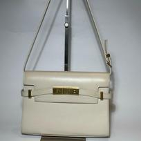 [Pre-Owned] Ysl Sl Manhattan Adjustable Shoulder Strap Leather Crossbody Bag - Very Good #O0OS3G ONE SIZE
