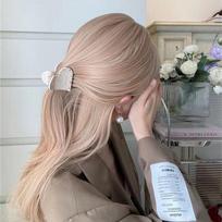 Geometry Shape Korean Style Grab Clip Female Hair Accessories Love Hair Claw  Hair Clip balta