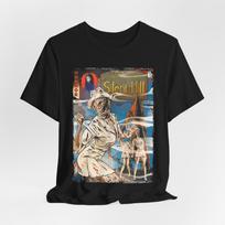 The Elegant Silent Hill Movie T-shirt: A Retro Horror Movie Printed Pattern T-shirt for Fashionable Outfits XXXXL