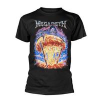 Megadeth Bomb Splatter Tee T-Shirt Mens M