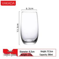 VAKADA Mojito Cocktail Collins Glass
