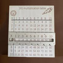 Scratch-Resistant Wooden Multiplication Table Toy Math Learning Aid for Kids Daily Practice Home School Use one size