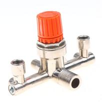 Air Compressor Pressure Regulator Valve Dual Outlet Tube High Precision Control for Small Air Compressor Replacement Parts one size