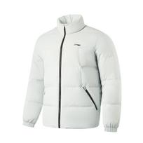 Li Ning Fitness Series Down Jacket Men's Waterdrop Gray AYMU097-3 4XL