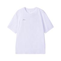 Li Ning T Shirts Men's White Crew Neck ATSW621-2 L