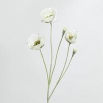 10pcs Silk Fake Flowers Artificial 5-Heads Poppies Branch Plant Restaurant Decoration Orange Yellow Flower Simulation Poppy pieno baltumo spalva