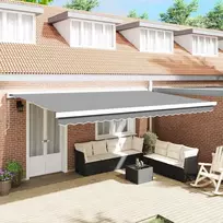 Rankinis markizės rėmas 4,5 x 3 m Balta