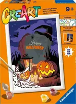 Dėlionė Tapyba pagal skaičius Halloween CreArt 23713 Ravensburger