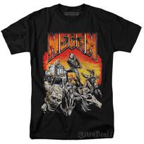 The Walking Dead Amc Negan Shirt Zombie Horror Promo Graphic Design T-Shirt XL