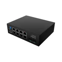 Šakotuvas LANBERG ILGE-8P-2S-120 LIGHT INDUSTRIAL POE SWITCH 4XBT 4XAT 2XSFP DIN GIGABIT ETHERNET