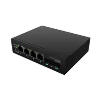 Šakotuvas LANBERG ILGE-4P-2S-90 LIGHT INDUSTRIAL POE SWITCH 1XBT 3XAT 2XSFP DIN GIGABIT ETHERNET