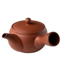 Tokoname Red Clay Teapot 460ml with Ceramic Mesh Strainer - Made in Japan