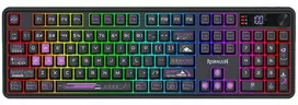 Klaviatūra žaidimams Redragon Volcano K526BP-PRO belaidė membraninė su pašvietimu juoda