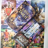 Easy Tarot Deck X- 10.3*6cm 78 Pcs Beginner-Friendly Tarot Cards Divination, Meditation, and Self-Discovery įvairiaspalvis