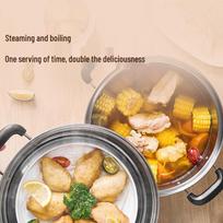 Midea Stainless Steel Multi-Purpose Steamer Pot
