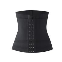 Silm Waist Trainer Body Shapewear Women Tummy Slimming Sheath Woman Flat Belly Girdle Postpartum Sheath Wrap Waist Belt Xs juoda