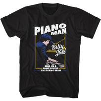Billy Joel Sing Us A Song You're The Piano Man Men's T Shirt Rock Music Merch M
