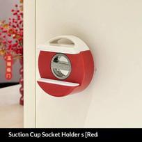 Strong Adhesion Suction Cup Socket Wall Mount Holder Drill Free Universal Fit for Home Office Dorm Daily Use A