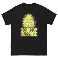 Soursop Surprise Lover Food Image Cartoon Funny T-Shirt Shirt M