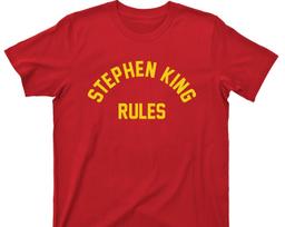 Stephen King Rules T Shirt - Monster Squad Horror Movie Graphic TShirt 2XL
