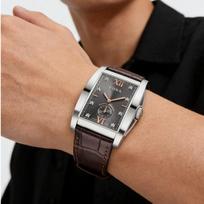 DOXA Men's Quartz Black Watch D193SGY juoda
